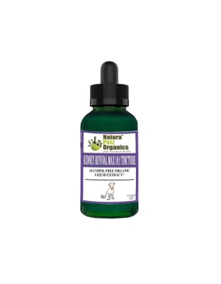 Kidney Revival Max - Master Blend Kidney Cleanse & Support* Tincture Adult & Senior Dogs - 1 OZ.