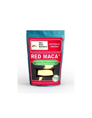 Red Maca - Bone Prostate & Hormone Support* The Petz Kitchen - Organic & Human Grade Ingredients For Home Prepared Meals & Treats - 4 Oz