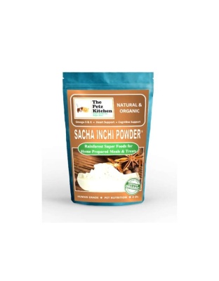Sacha Inchi Omega 3 & 6 Digestive Support The Petz Kitchen- Organic & Human Grade Ingredients For Home Prepared Meals & Treats - 4 Oz