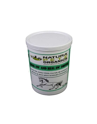 Seal Em And Heal Em Powder Equine* Wound, Infection Ulcer Bite Bleeding & Hot Spot Support* - 12 Oz.