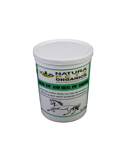Seal Em And Heal Em Powder Equine* Wound, Infection Ulcer Bite Bleeding & Hot Spot Support* - 12 Oz.