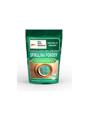 Spirulina* Omega 3 & 6 Lymphatic, Weight & Probiotic Immune Support* The Petz Kitchen - 8 Oz.
