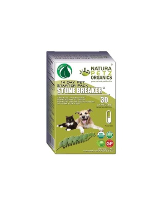 Stone Breaker Starter Pack For Dogs & Cats * - Dog Capsules / Size 1 / No Flavoring