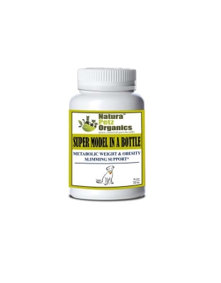 Super Model In A Bottle - Metabolic Weight & Obesity Slimming Support* Adult & Senior Pets* - DOG / 90 caps / 500 mg