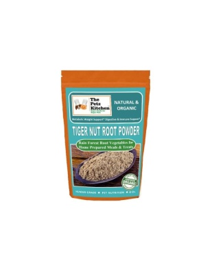 Tiger Nut Root Powder* Metabolic Weight, Digestive & Immune Support* The Petz Kitchen Organic Super Food Ingredients Dogs Cats - 8 Oz