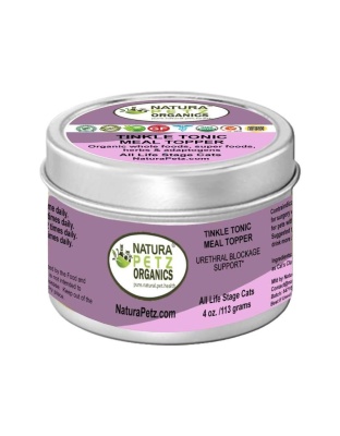 Tinkle Tonic Meal Topper* Urethral Blockage Support For Dogs And Cats* - 4 oz. Cat