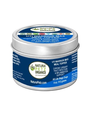 Uti Warrior Max Meal Topper* Chronic Urinary Tract Infection & Inflammation Support* - DOG  650 mg.