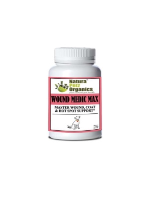 Wound Medic Max Caps* Master Wound, Skin & Coat Support For Dogs & Cats* - DOG 90 caps - 500 mg