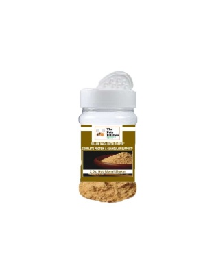 Yellow Maca* Complete Protein & Cognitive & Glandular Support* The Petz Kitchen Organic & Human Grade Ingredients For Home Prepared Meals & Treats* - 2 oz. / Shaker