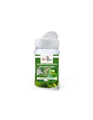 Super Model In A Bottle Weight Support* The Petz Kitchen - Organic & Human Grade Ingredients For Home Prepared Meals & Treats - 2 oz. / Shaker