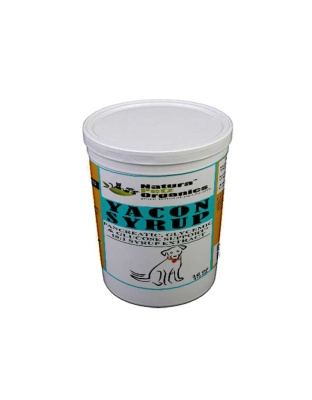 Yacon Leaf Syrup - Pancreatic Support* 10:1  The Petz Kitchen  Yacon Syrup 10:1 Alcohol Free  For Dogs & Cats* Meals & Treats - 16 OZ/DOG