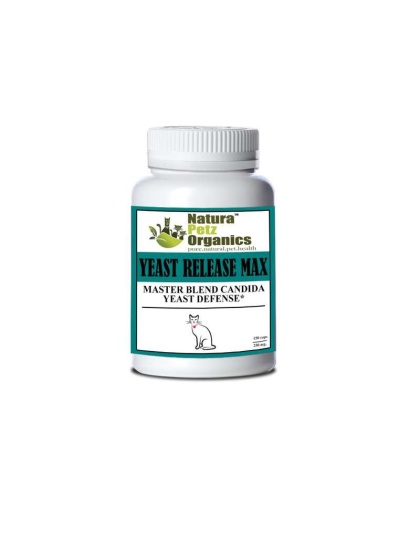 Yeast Release Max Capsules* Master Blend Candida Yeast Defense* For Dogs And Cats* - CAT 150 caps - 250 mg.