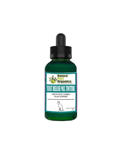 Yeast Release Max Tincture* Adjunctive Candida Yeast & Immune Support* Dogs Cats - CAT 1 Oz