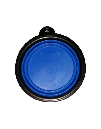 Collapsible Silicone Travel Bowls - XL 34oz (for Larger Pets)
