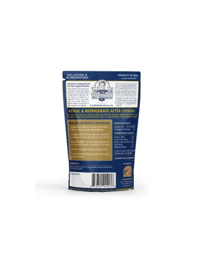 Ernie Els Champion Dog Treats Made from Chicken and Rice