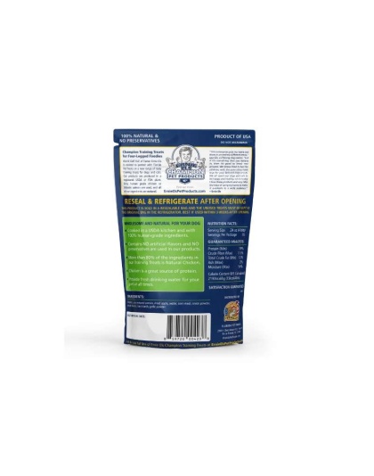 Ernie Els Champion Dog Treats made from Chicken and Apple