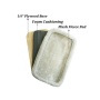 Gold Series Plush Replacement Faux Fleece Pad with Plywood Base - 17X10 in