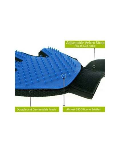 Mr. Peanut's Hand 259 Silicone Pins Pet Grooming Gloves -