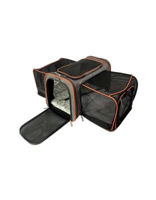 Mr. Peanut's Diamond Series Double Expandable Pet Carrier - 18 in L X 11 in W X 11 in H