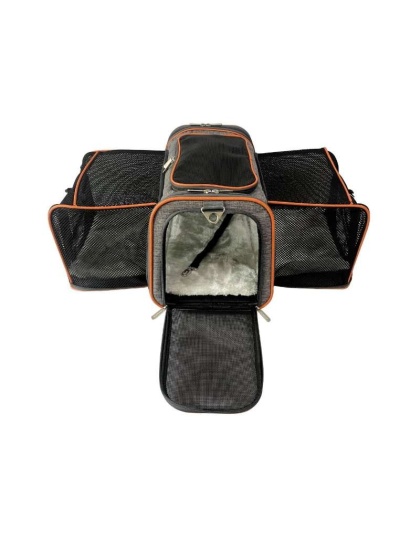 Mr. Peanut's Diamond Series Double Expandable Pet Carrier - 18 in L X 11 in W X 11 in H