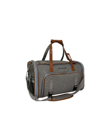 Platinum Gray - Mr. Peanut's Gold Series Big Apple Size Double Expandable Pet Carrier -