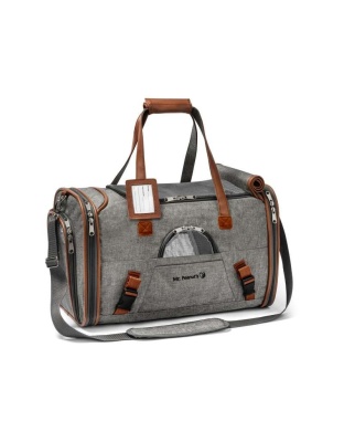 Platinum Gray - Mr. Peanut's Gold Series Pet Carrier - 18 in L x 10.5 in W x 11 in H