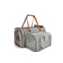 Platinum Gray - Mr. Peanut's Gold Series Standard Size Expandable Pet Carrier - 18 in L x 10.5 in W x 11 in H