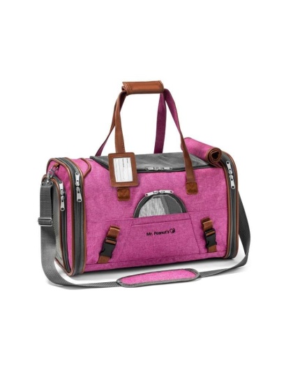 Rosa - Mr. Peanut's Gold Series Pet Carrier - 18 in L x 10.5 in W x 11 in H