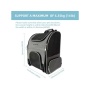 Mr. Peanut's Malibu Series Backpack Pet Carrier Stroller With Detachable Wheelbase - 18 in L x 10 in W x 3 in H