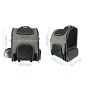 Mr. Peanut's Malibu Series Backpack Pet Carrier Stroller With Detachable Wheelbase - 18 in L x 10 in W x 3 in H