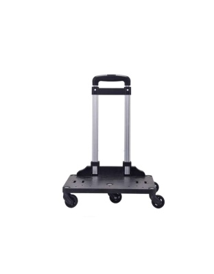 Mr. Peanut's Pet Carrier/Luggage Bag Spinner Wheelbase Luggage Cart - 17x15x5