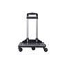 Mr. Peanut's Pet Carrier/Luggage Bag Spinner Wheelbase Luggage Cart - 17x15x5