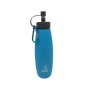 12oz Dual Sided Collapsible Bowl and 20oz Water Bottle - Mr. Peanut's Pet Feeder 2 in 1 Travel Set -