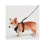 Black - Mr. Peanut's PetTrek Reflective Pet Harness With Matching Leash - Small