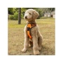 Orange - Mr. Peanut's PetTrek Reflective Pet Harness With Matching Leash - Large
