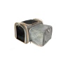 Snowflake Gray - Mr. Peanut's Platinum Series Expandable Pet Carrier - 18inLx10.5inWx11inH