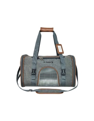 Twilight Gray - Mr. Peanut's Platinum Series Expandable Pet Carrier - 18inLx10.5inWx11inH