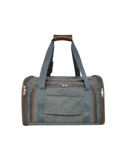 Twilight Gray - Mr. Peanut's Platinum Series Expandable Pet Carrier - 18inLx10.5inWx11inH