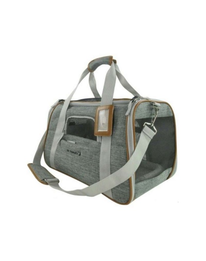 Snowflake Gray - Mr. Peanut's Platinum Series Pet Carrier - 18inLx10.5inWx11inH