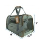 Twilight Gray - Mr. Peanut's Platinum Series Pet Carrier - 18inLx10.5inWx11inH