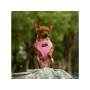 Pink - Mr. Peanut's PupTrek Small Dog/Cat Soft Mesh Step In Harness Vest - XSmall