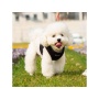 Black - Mr. Peanut's PupTrek Small Dog/Cat Soft Mesh Step In Harness Vest - Small