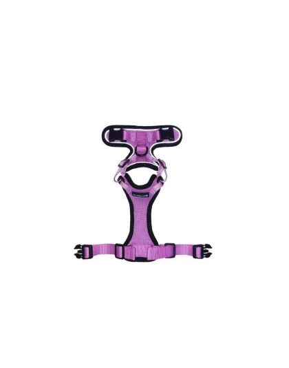 Lilac - Mr. Peanut's PurrTrek Reflective Cat Harness with Matching Leash - Small
