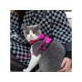 Pink - Mr. Peanut's PurrTrek Reflective Cat Harness with Matching Leash - Small