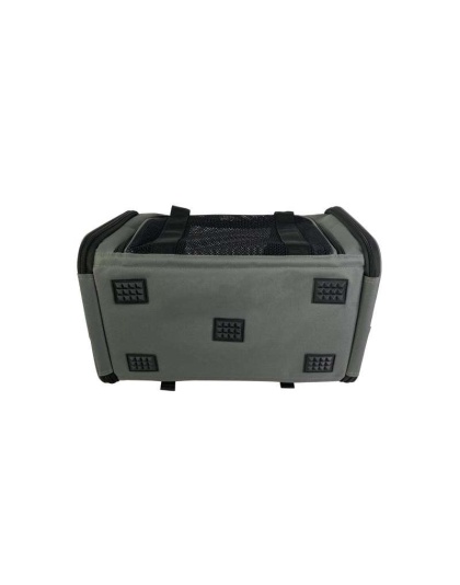 Charcoal Ash - Mr. Peanut's Silver Series Airline Capable Soft Sided Pet Carrier - 17.5 in L x 11 in W x 11 in H