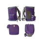Purple - Mr. Peanut's Vancouver Series Backpack Pet Carrier for Smaller Cats and Dogs - 17 in L X 11 in W X 11 in H