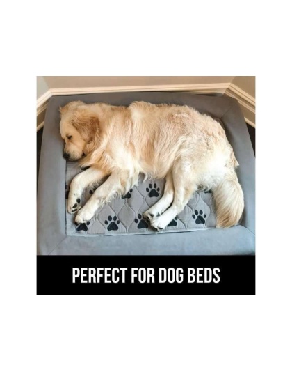 Mr. Peanut's Washable Reusable Pee Pads - Thermal Waterproof and Leakproof Pet Carrier Comfort Mat - 18X10 in