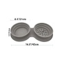 Pet Traveler Fold Up Dual Feeder -