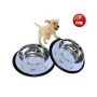 Etched Food Grade Stainless Steel Dog Bowls - 32oz