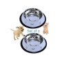 Etched Food Grade Stainless Steel Dog Bowls - 32oz
